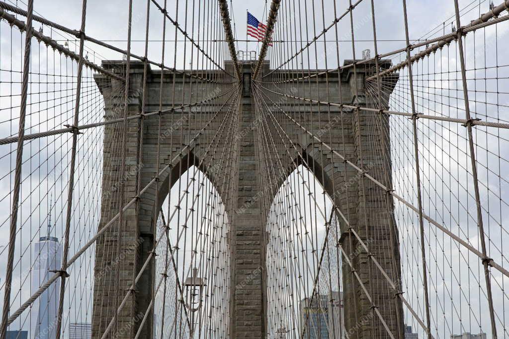 Városkép - New York - Brooklyn Bridge
