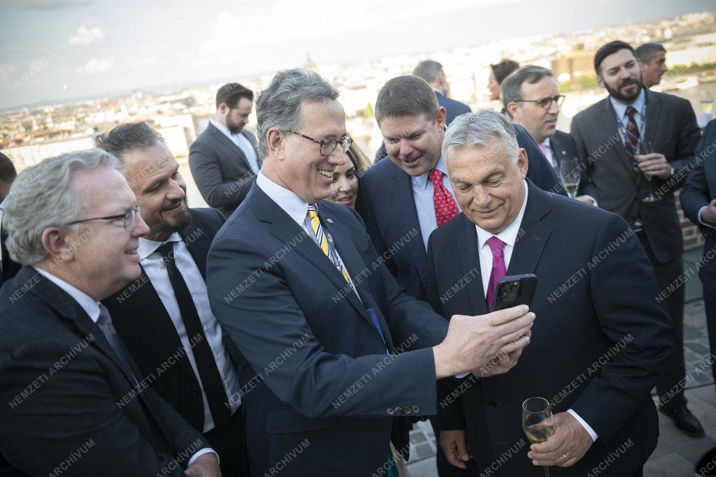 Orbán Viktor fogadást adott a CPAC amerikai résztvevőinek 