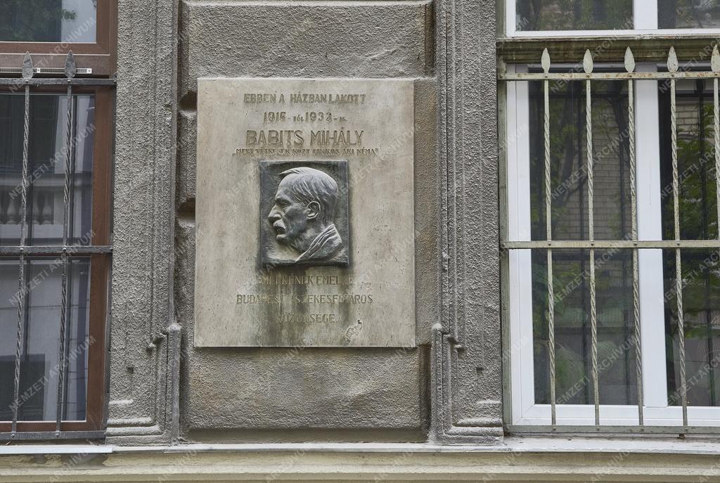 Kultúra - Budapest - Babits Mihály költő egykori lakhelye