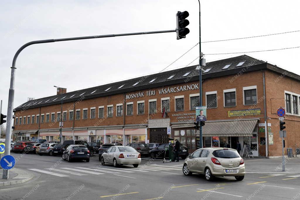 Kereskedelem - Budapest - Bosnyák téri Vásárcsarnok