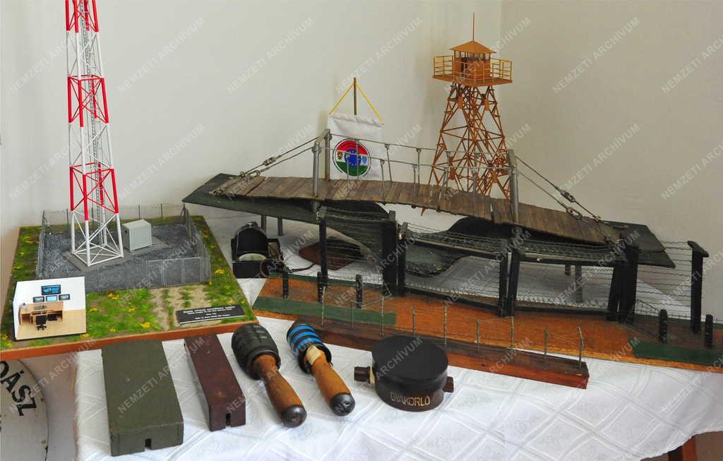 Kiállítás - Apátistvánfalva - Kiállítás a Határőr Emlékhelyen