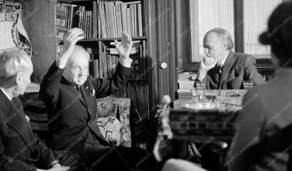 Külkapcsolat - Leopold Stokowski látogatása Kodály Zoltánnál