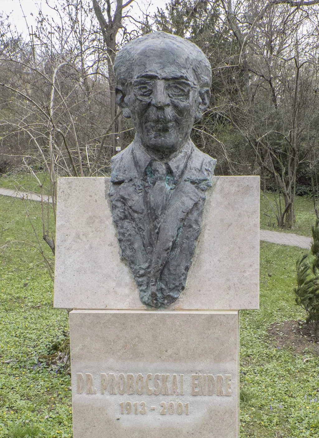 Köztéri szobor - Budapest - Dr. Probocskai Endre 