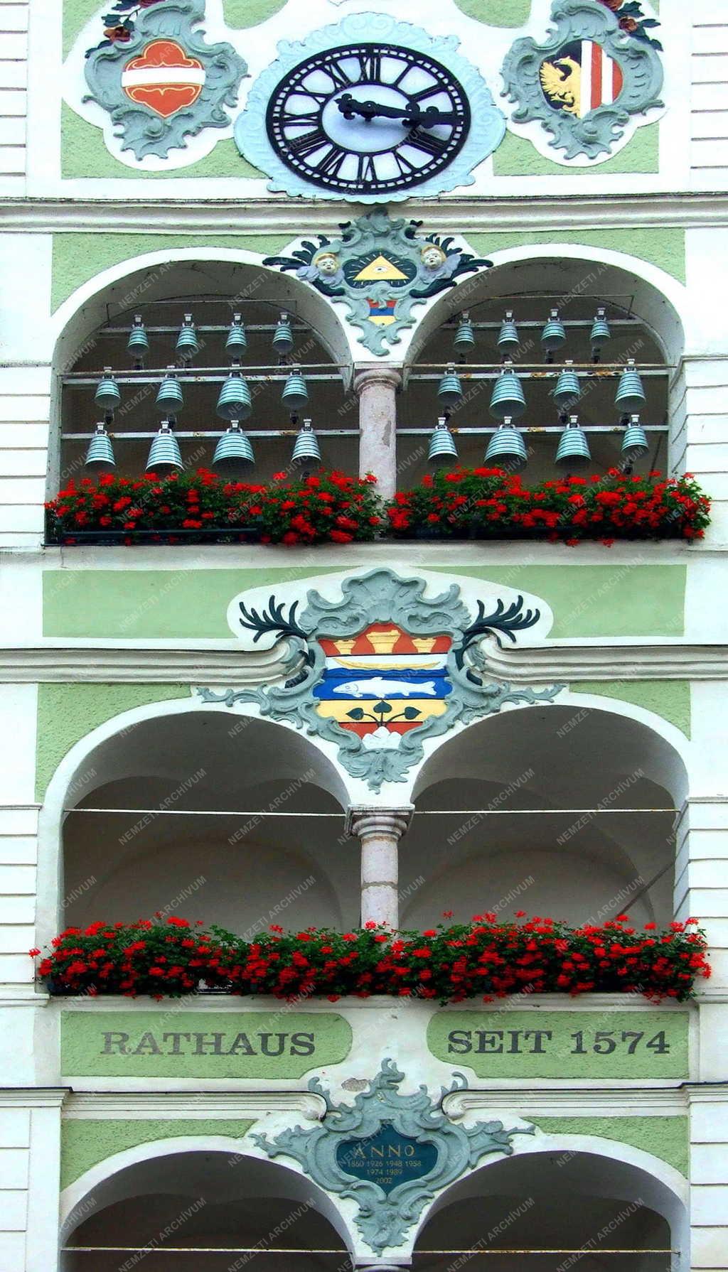 Épület - Gmunden - A gmundeni Városháza  épülete