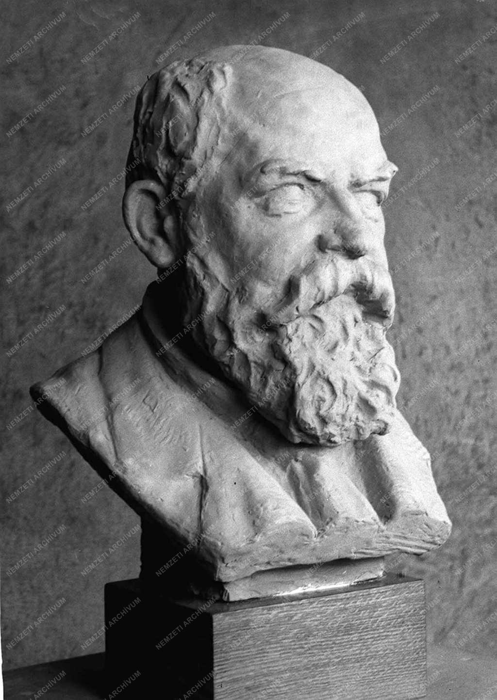 Szobrászat - Steindl Imre építész mellszobra