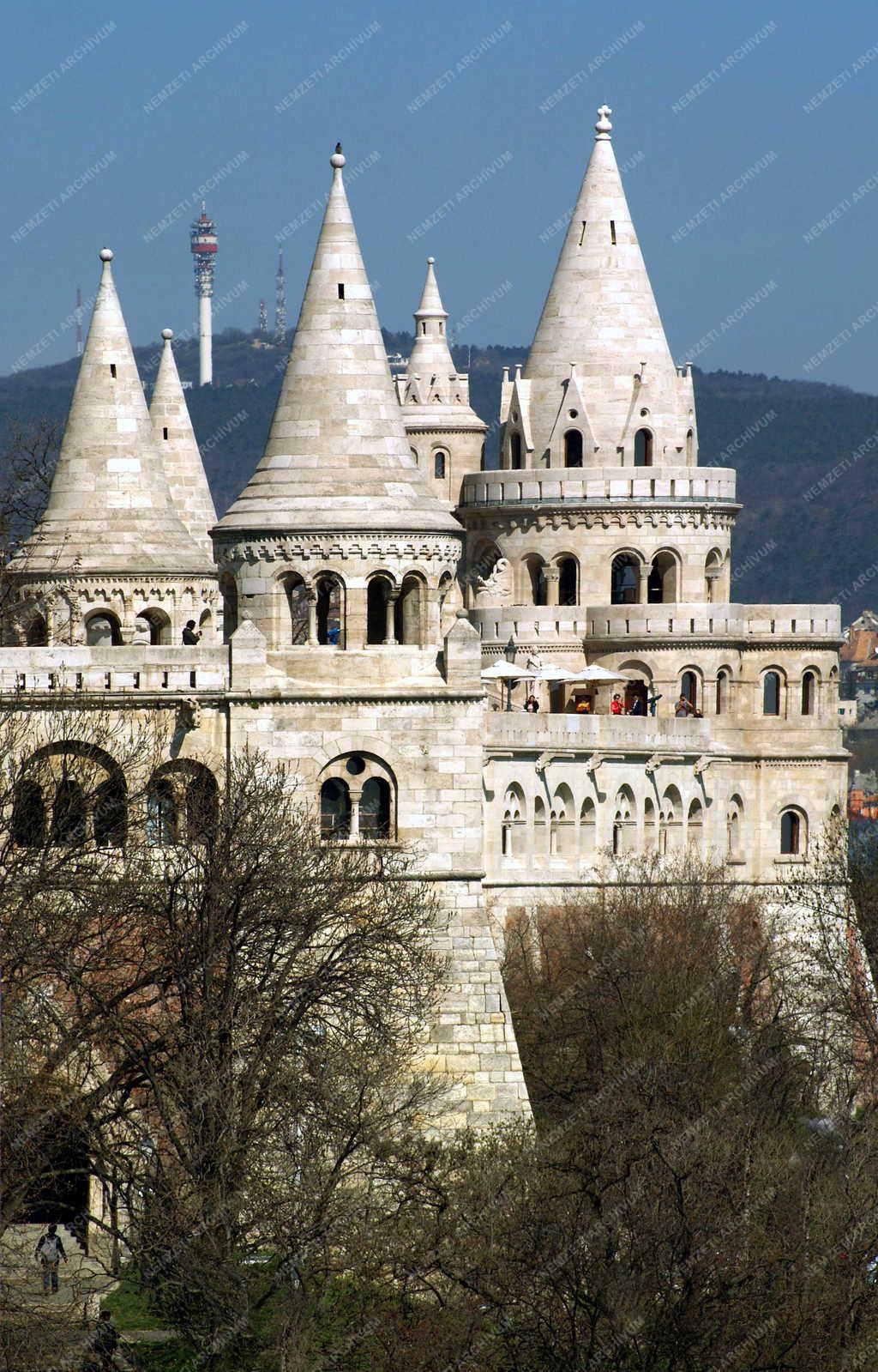 Városkép - Budapest -  A Halászbástya