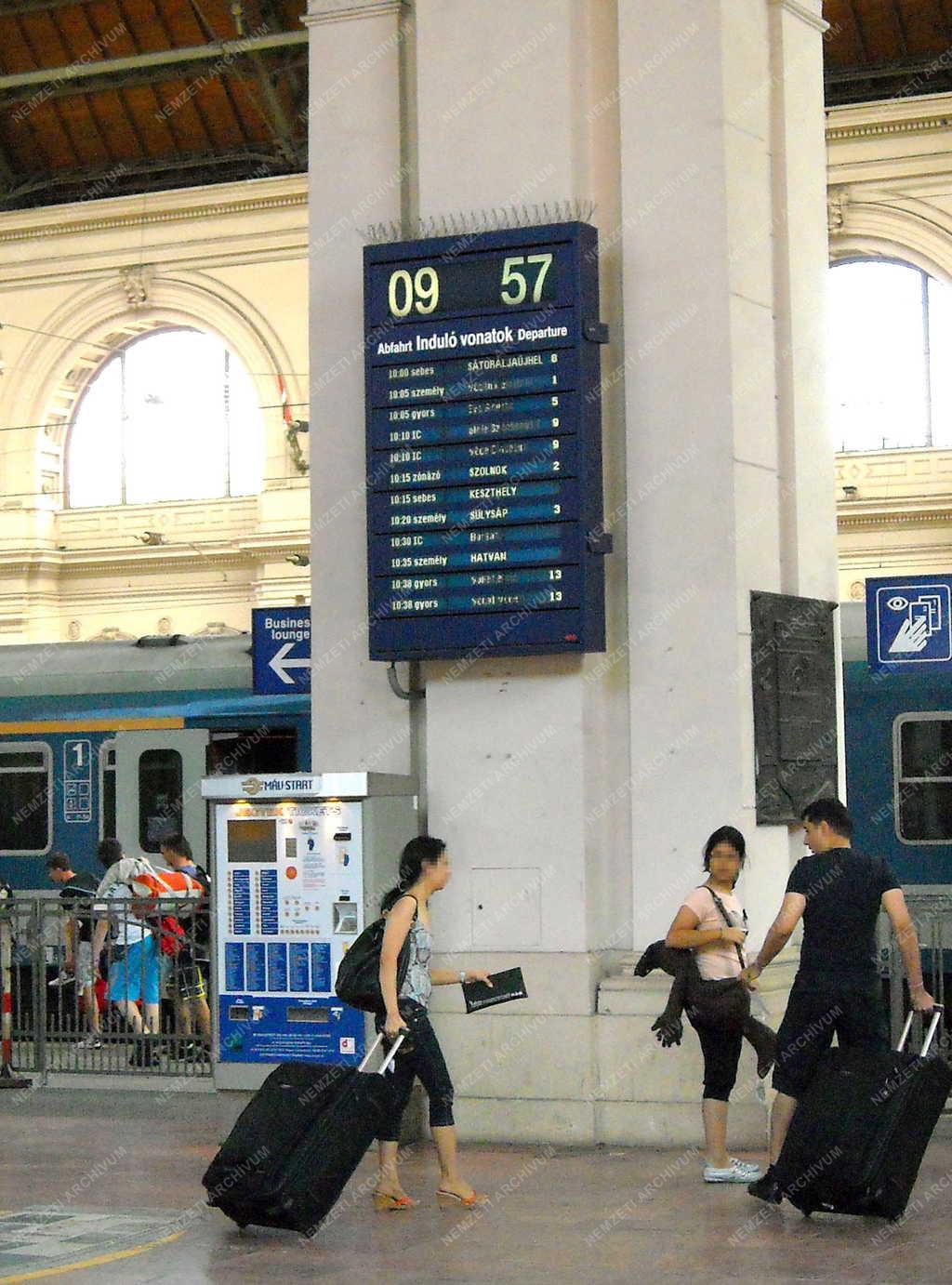 Közlekedés - Vasút - Keleti pályaudvar