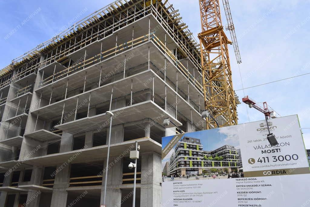 Városkép - Budapest - Corvin sétány