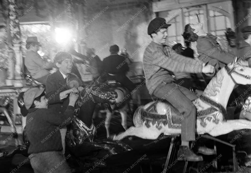 Filmforgatás - A Pál utcai fiúk - Első forgatási nap a Vidámparkban
