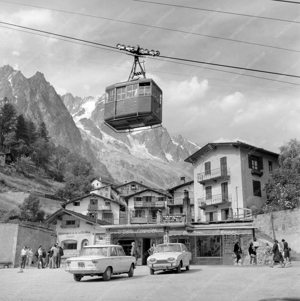 Tájkép - Olaszország - Courmayeur