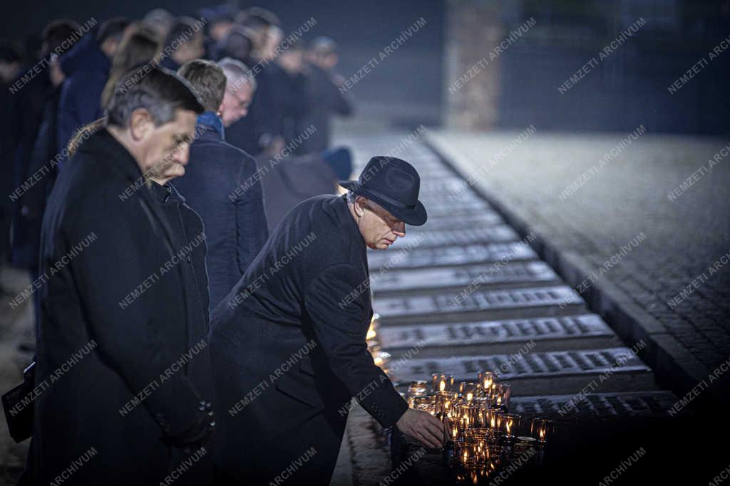 Orbán Viktor Auschwitzban