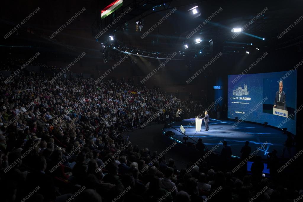 Orbán Viktor Madridban 