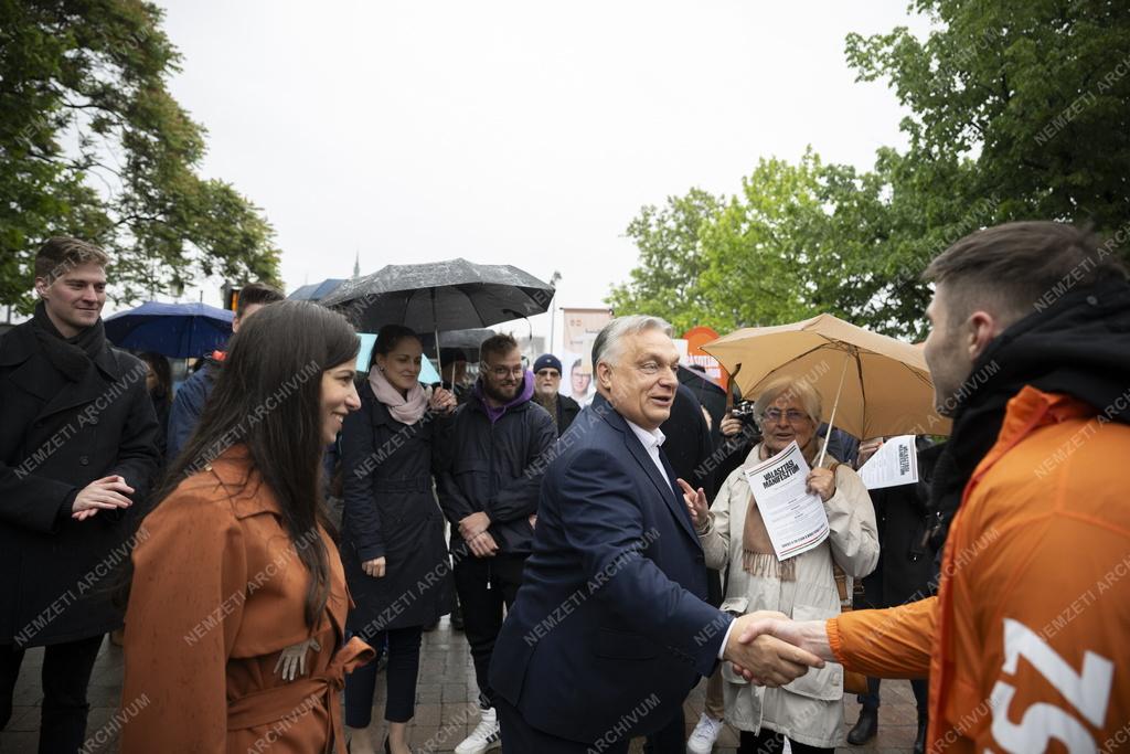 Voks 24 - A fővárosban folytatódott Orbán Viktor kampánykörútja