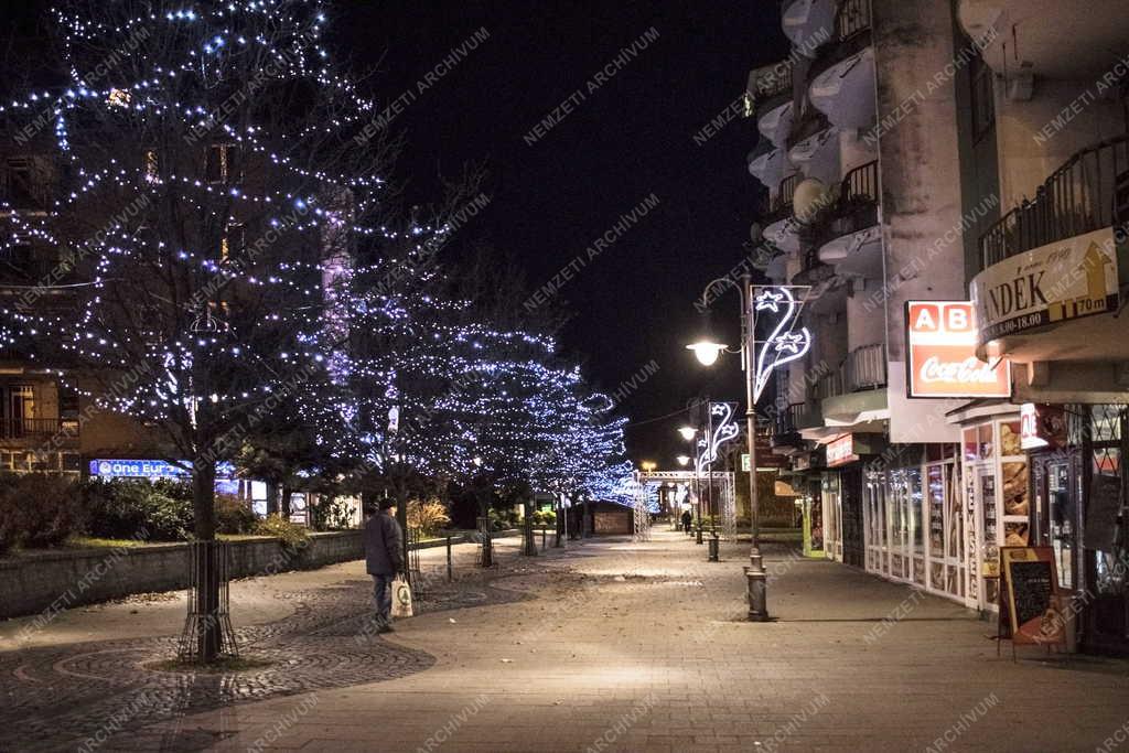 Városkép - Budapest - Karácsonyi díszkivilágítás