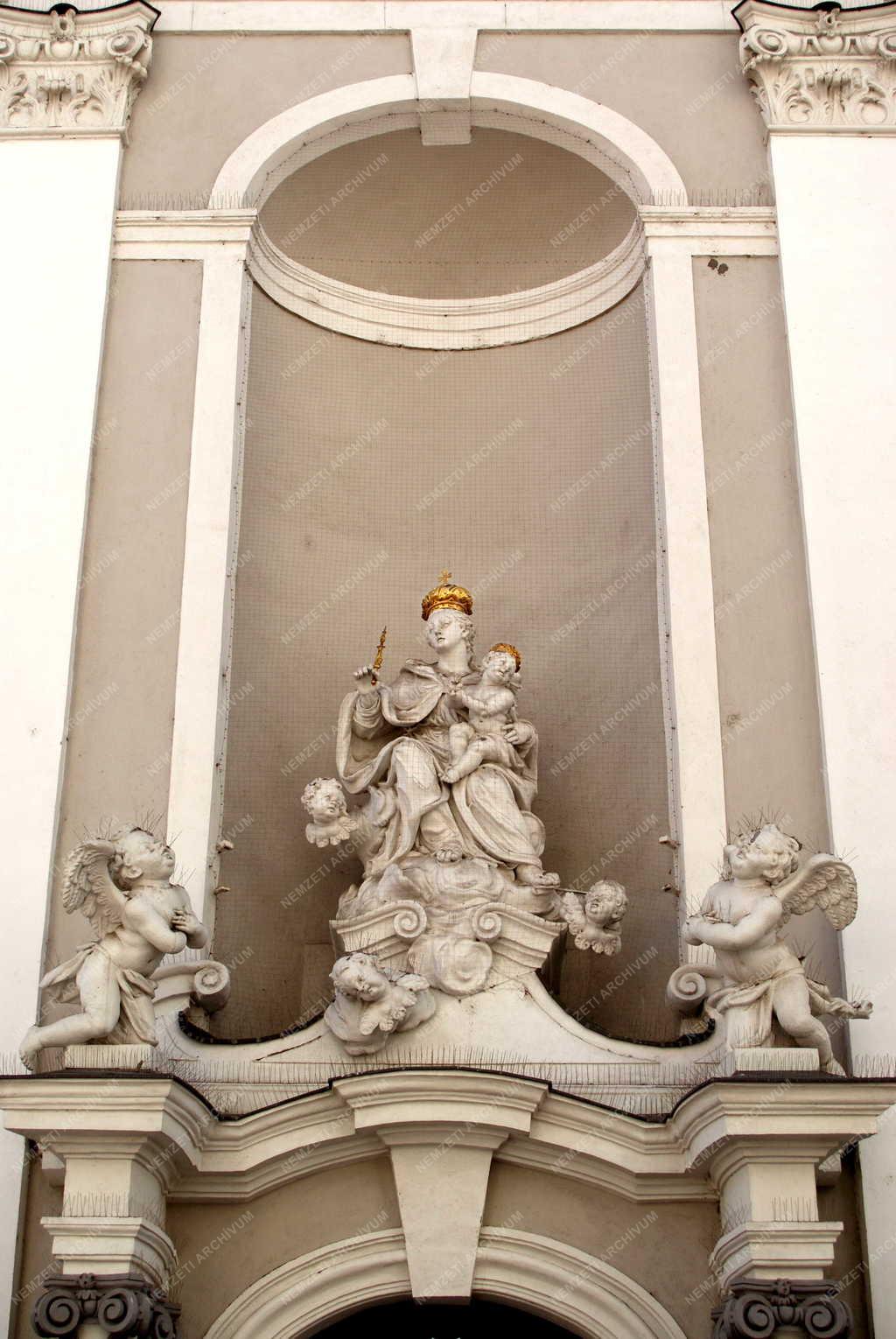 Műalkotás - Barokk homlokzati szobor