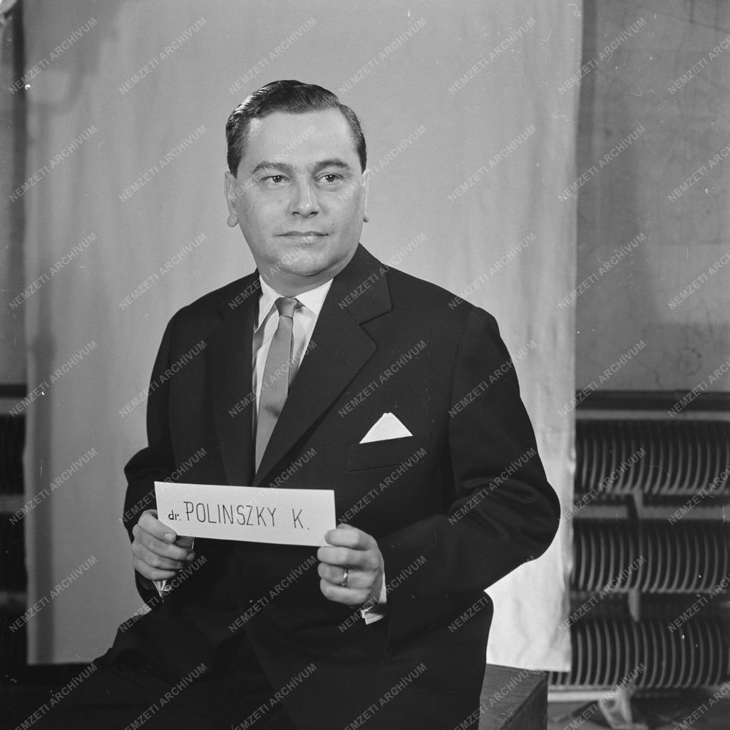 1961-es Kossuth-díjasok - Dr. Polinszky Károly