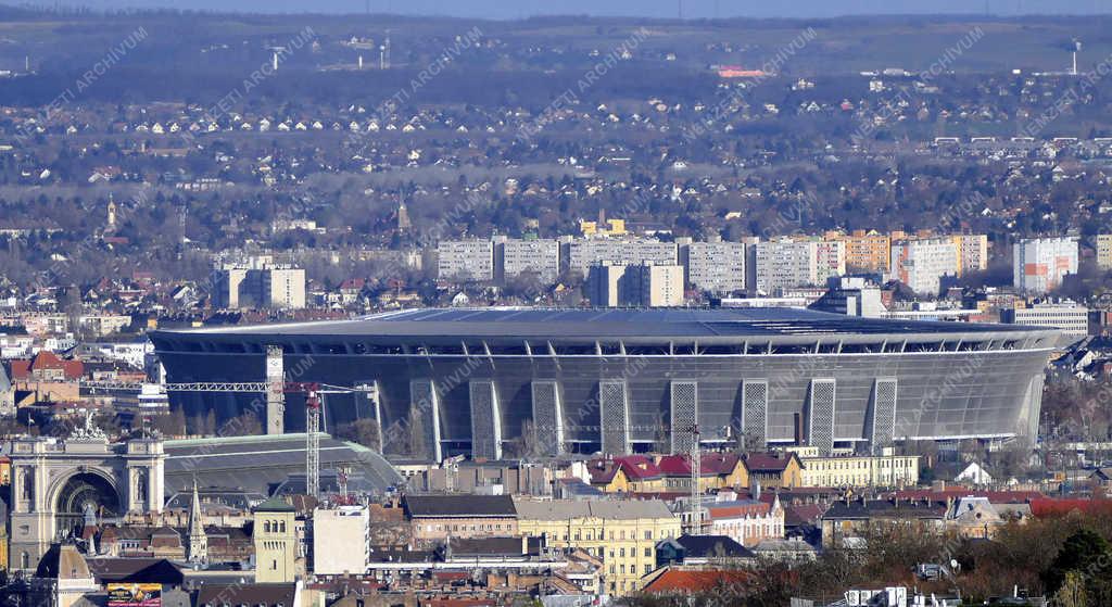 Városkép - Budapest - A Puskás Ferenc Stadion és környéke