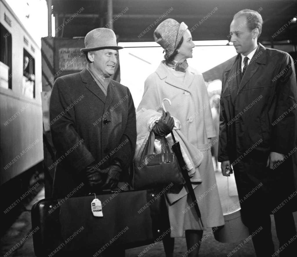 Kultúra - Jehudi Menuhin a Keleti pályaudvaron