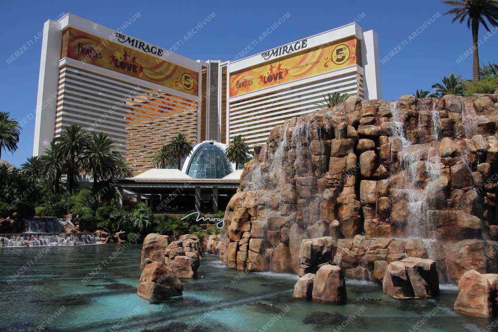 Szálloda  - The Mirage hotel Las Vegasban