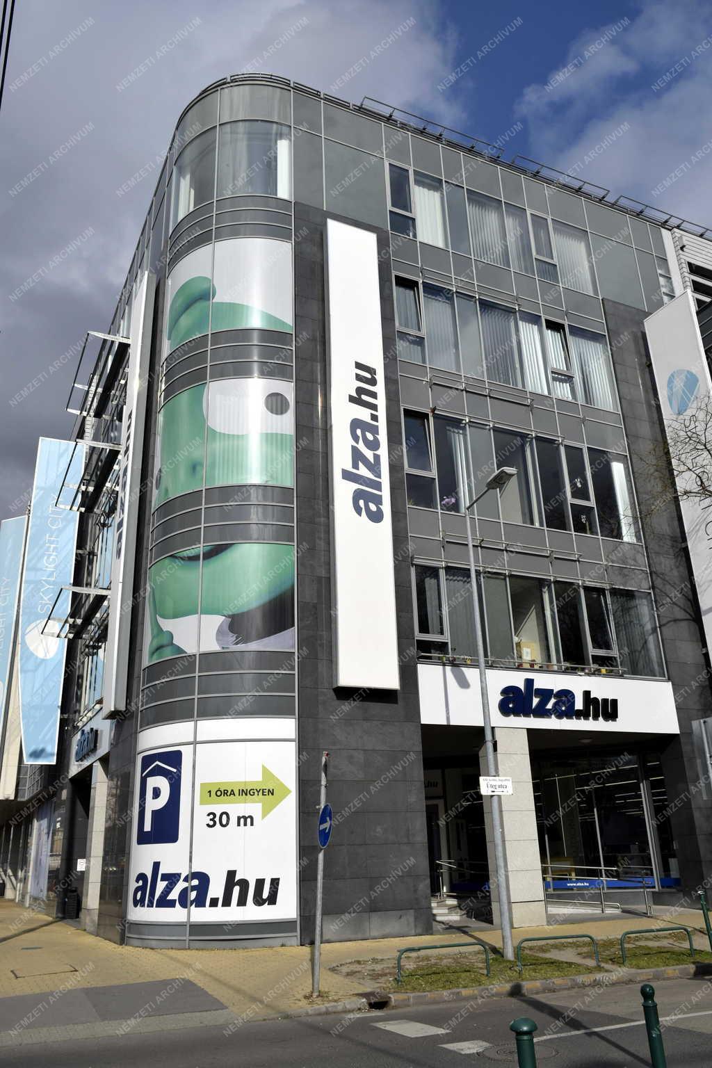 Kereskedelem - Budapest - Alza.hu internetes áruház átvevőhelye