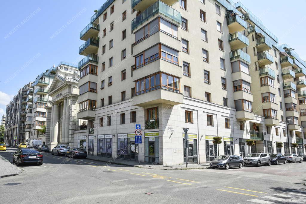 Városkép - Budapest - Cézár Ház lakópark Angyalföldön