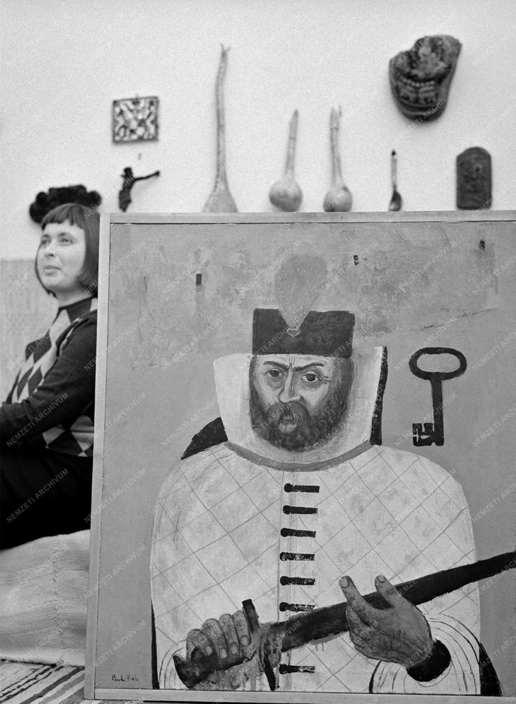 Képzőművészet - Berki Viola festőművész   