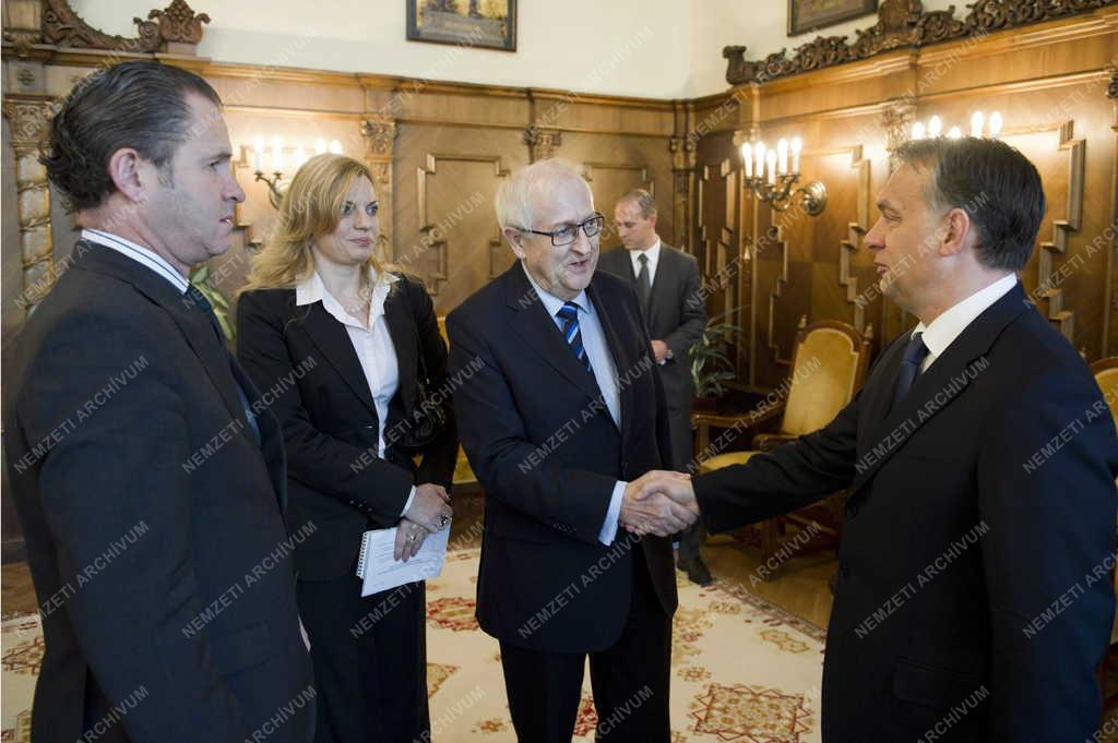 Orbán Viktor fogadta Rainer Brüderlét