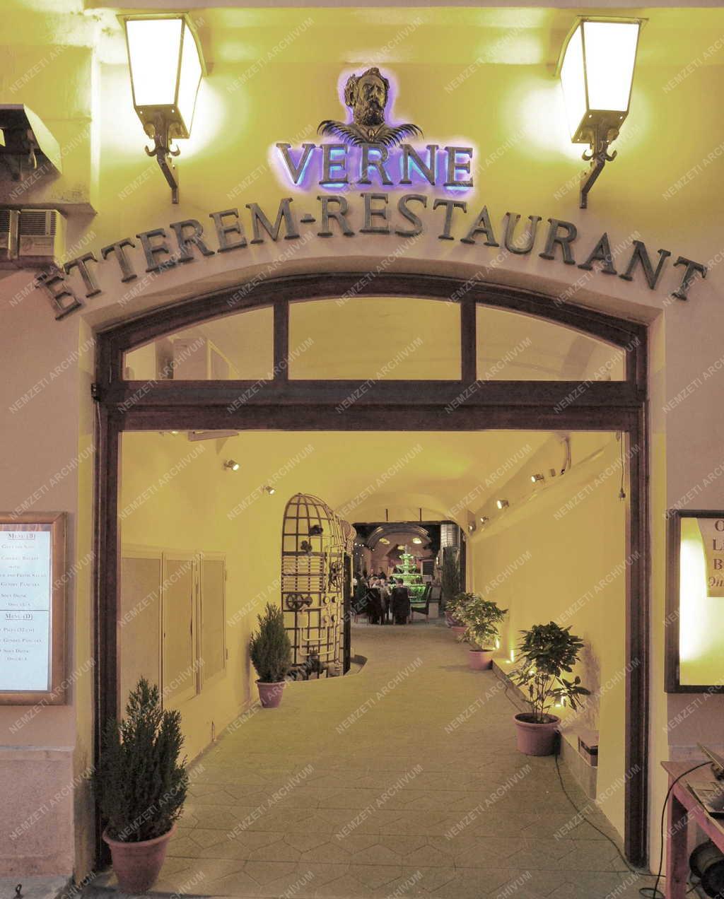 Vendéglátás - Budapest - Verne Étterem