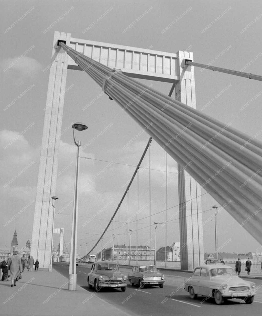 Városkép - Budapest - Erzsébet híd