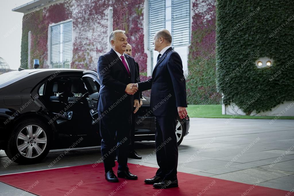 Orbán Viktor Berlinben