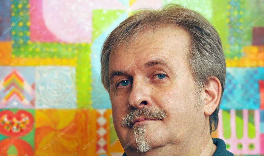Portré - Sulyok Géza festő- és grafikusművész  