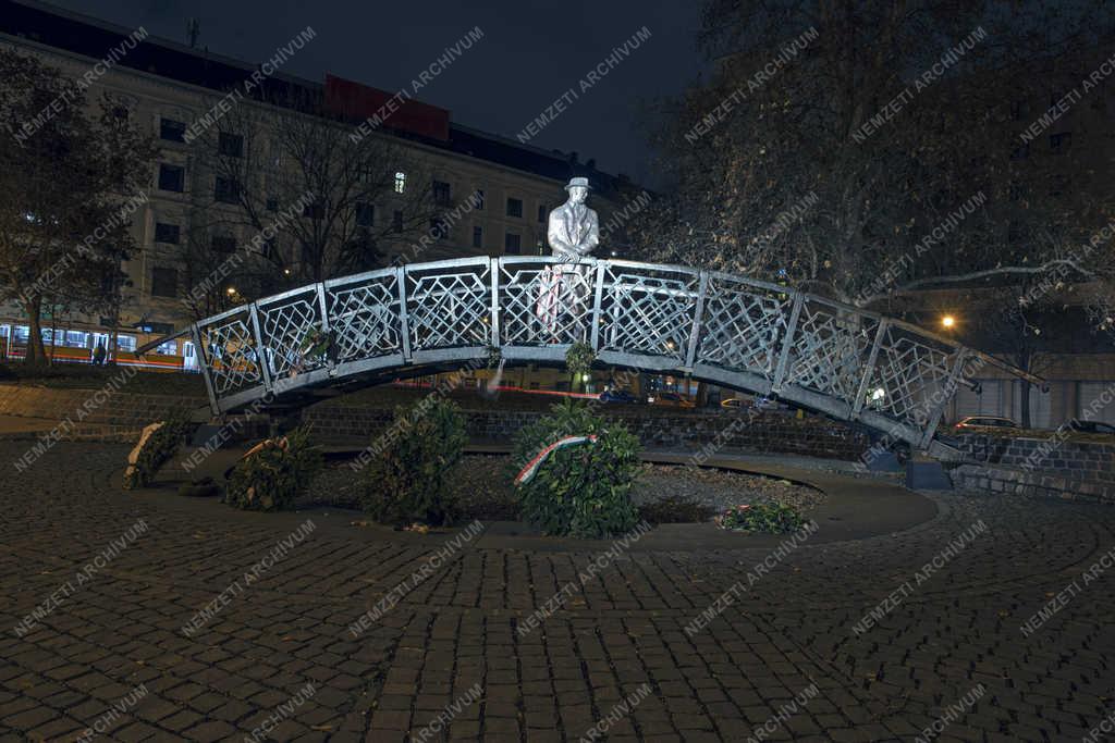 Köztéri szobor - Budapest - Nagy Imre miniszterelnök 