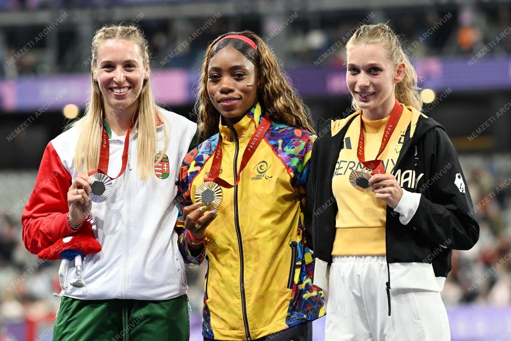 Párizs 2024 - Paralimpia - Ekler Luca ezüstérmes 400 méteren