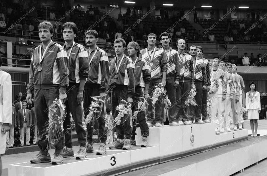 Sport - XXIV. Nyári Olimpia - Férfi tőrvívás