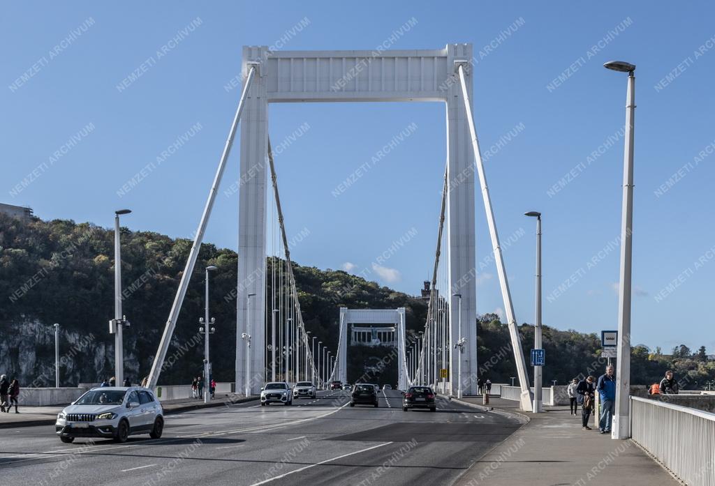 Városkép - Budapest - Erzsébet híd