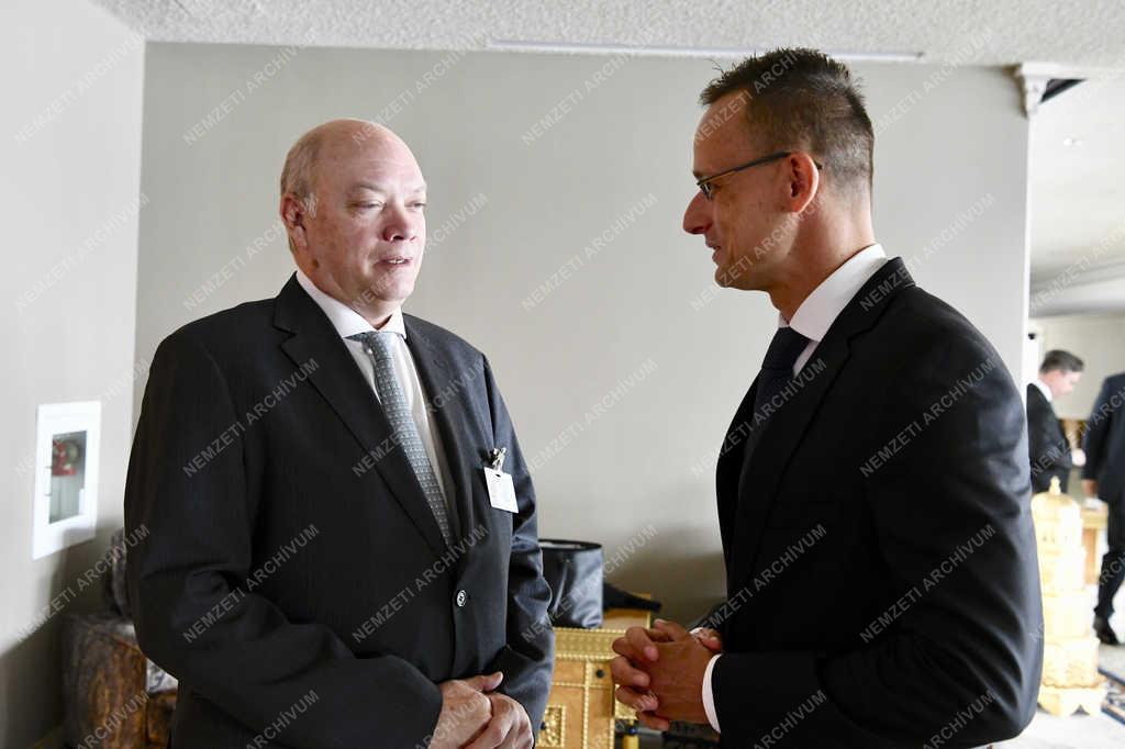 Szijjártó Péter New York-ban