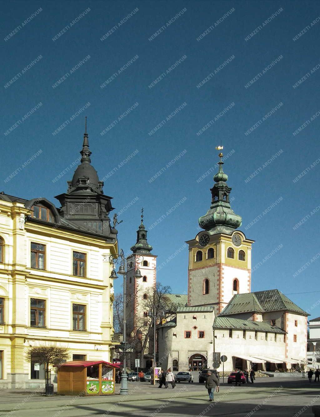 Táj, város - Besztercebánya - Városkép