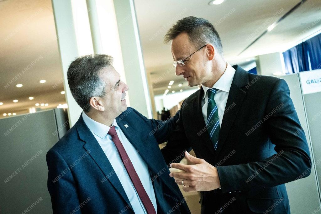 Szijjártó Péter New Yorkban