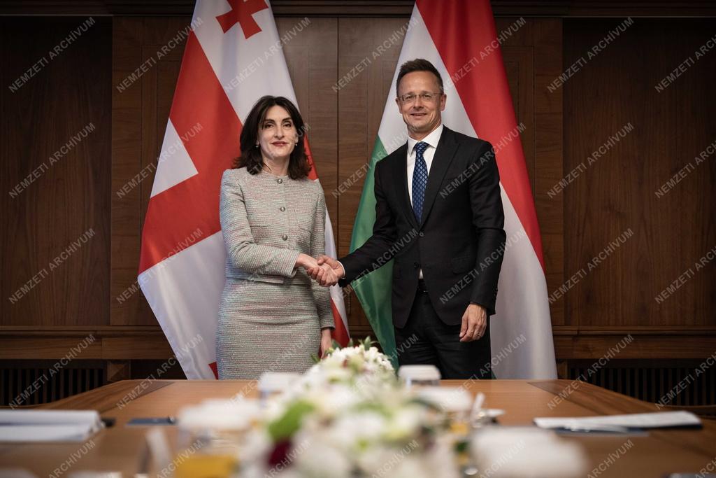A második magyar-georgiai kormányzati csúcstalálkozó Budapesten
