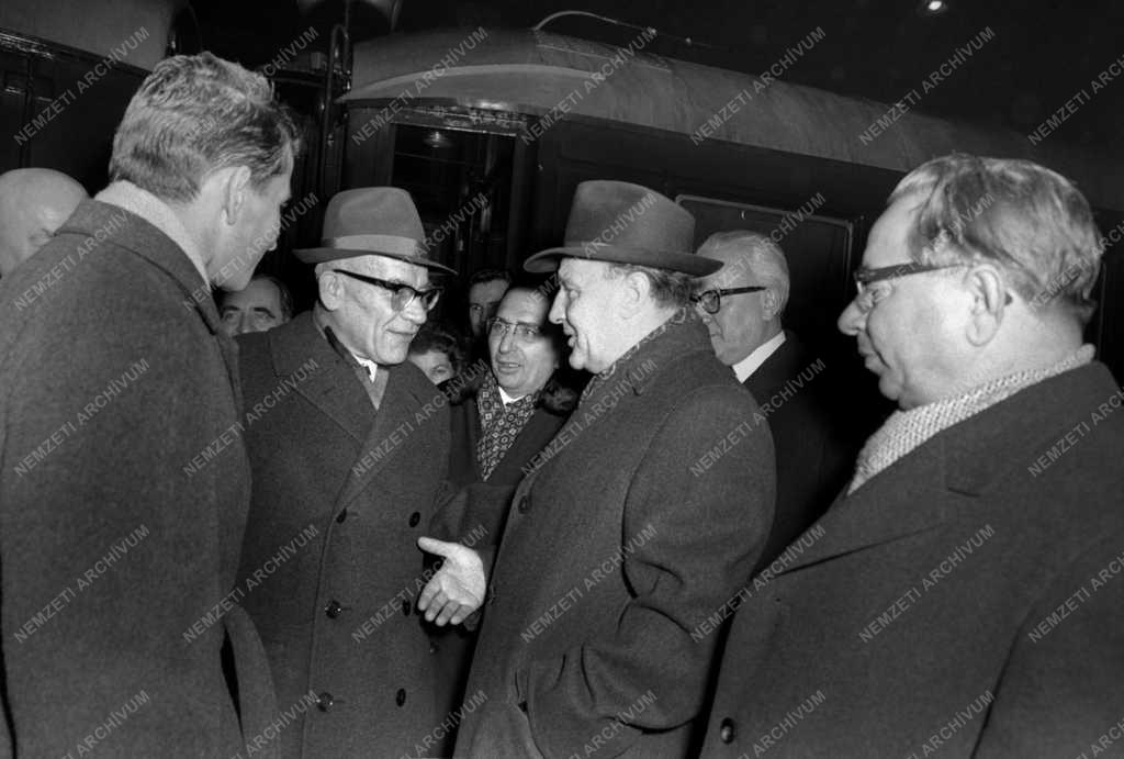 Külkapcsolat - A lengyel párt- és kormányküldöttség budapesti látogatása