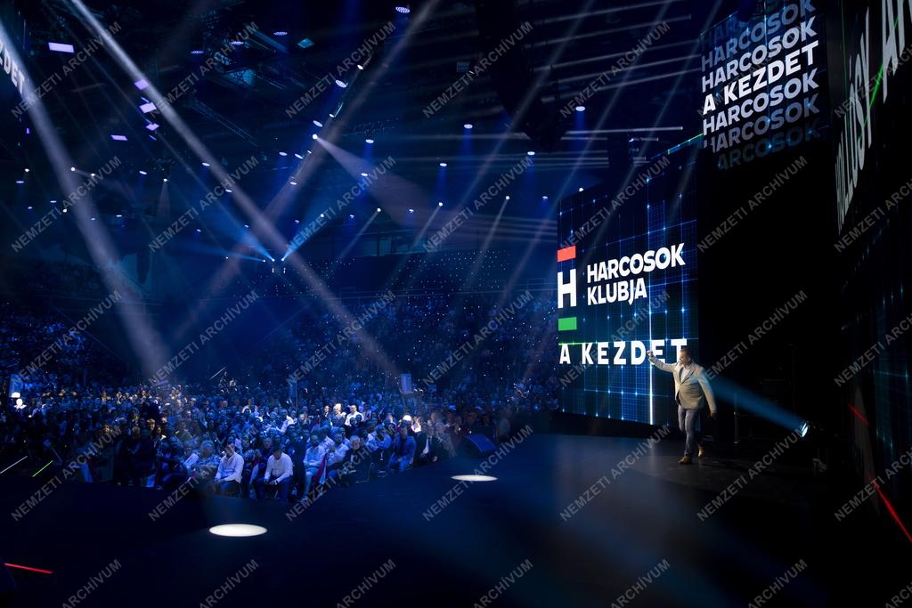 A Harcosok klubja - A kezdet elnevezésű rendezvény Budapesten