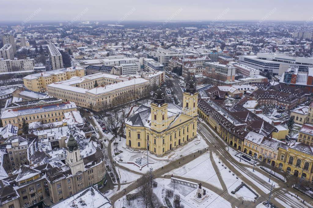 Városkép - Debrecen télen