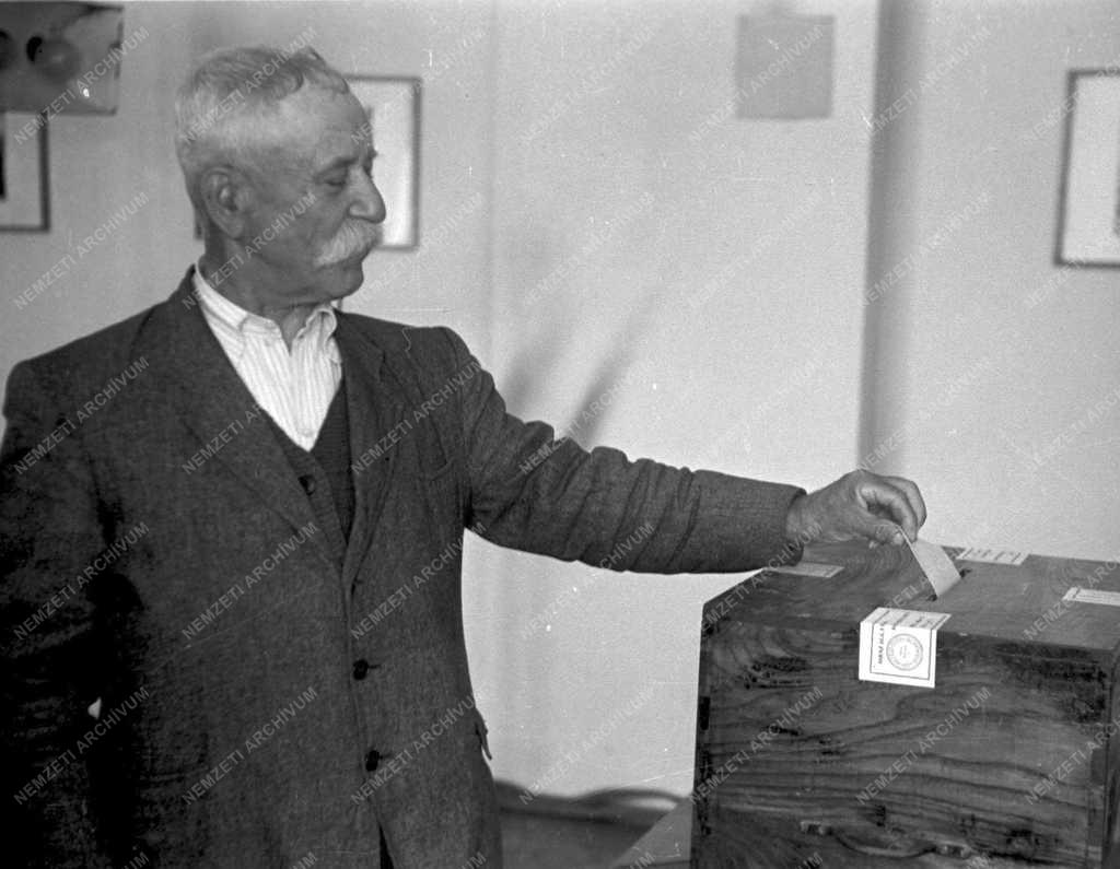 Választás - Országgyűlési választás - Sztálinváros  
