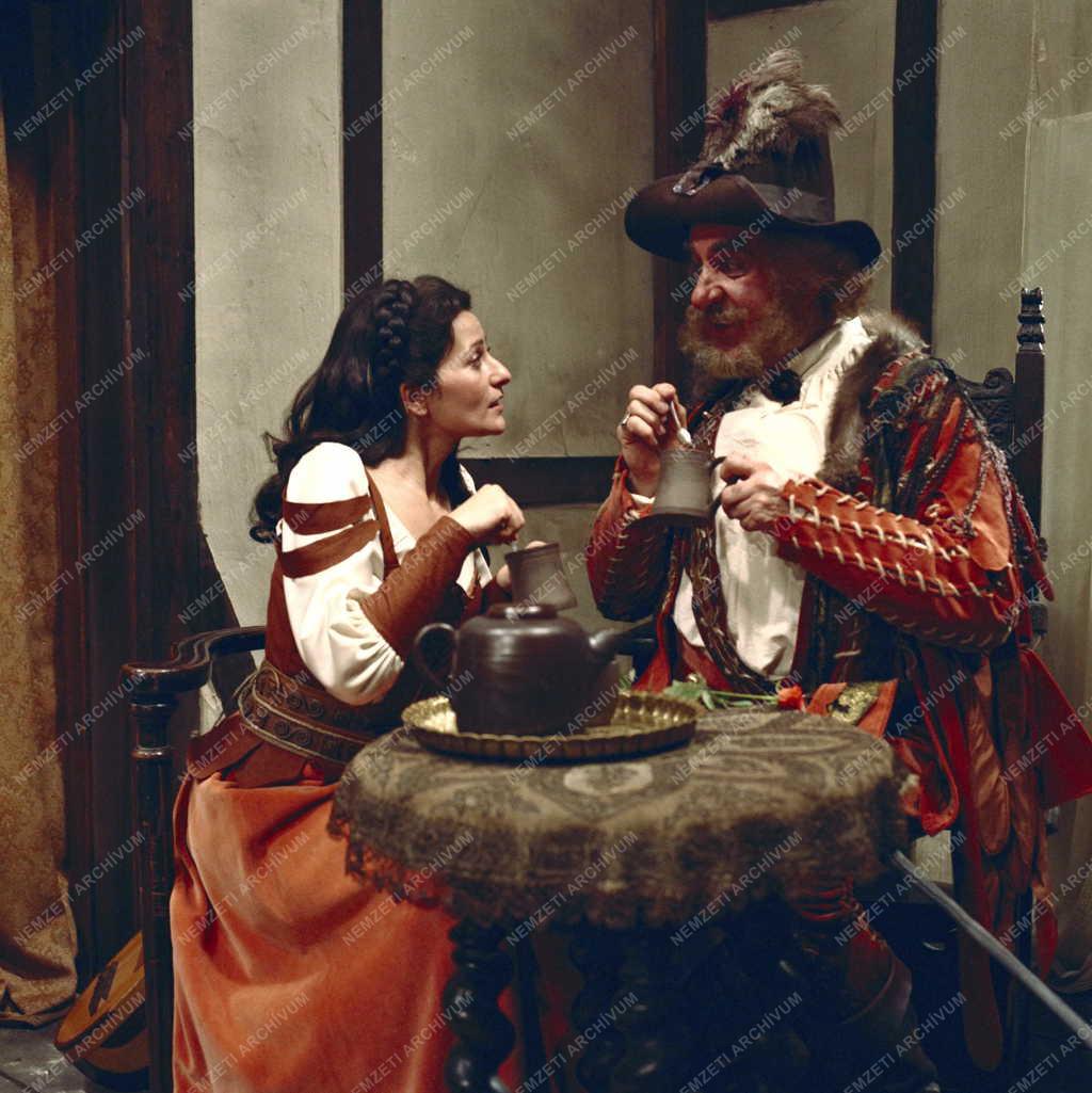 Kultúra - Film - Falstaff című tv film forgatása 