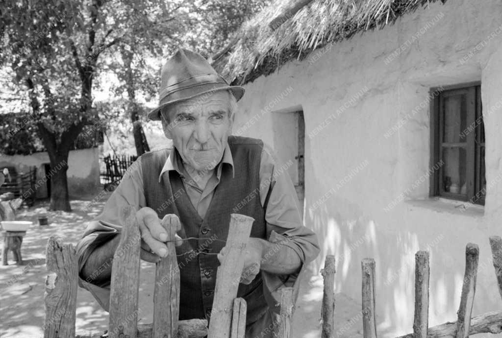 Életkép - Kertész Imre tanyáján