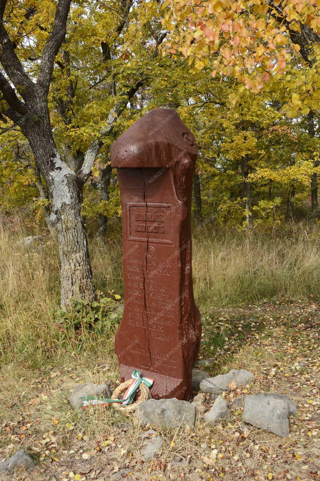 Emlékmű - Mátraháza - Hanák Kolos emlékhely 