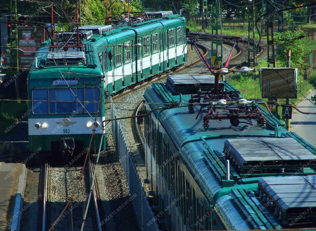 Közlekedés - Budapest - A szentendrei HÉV