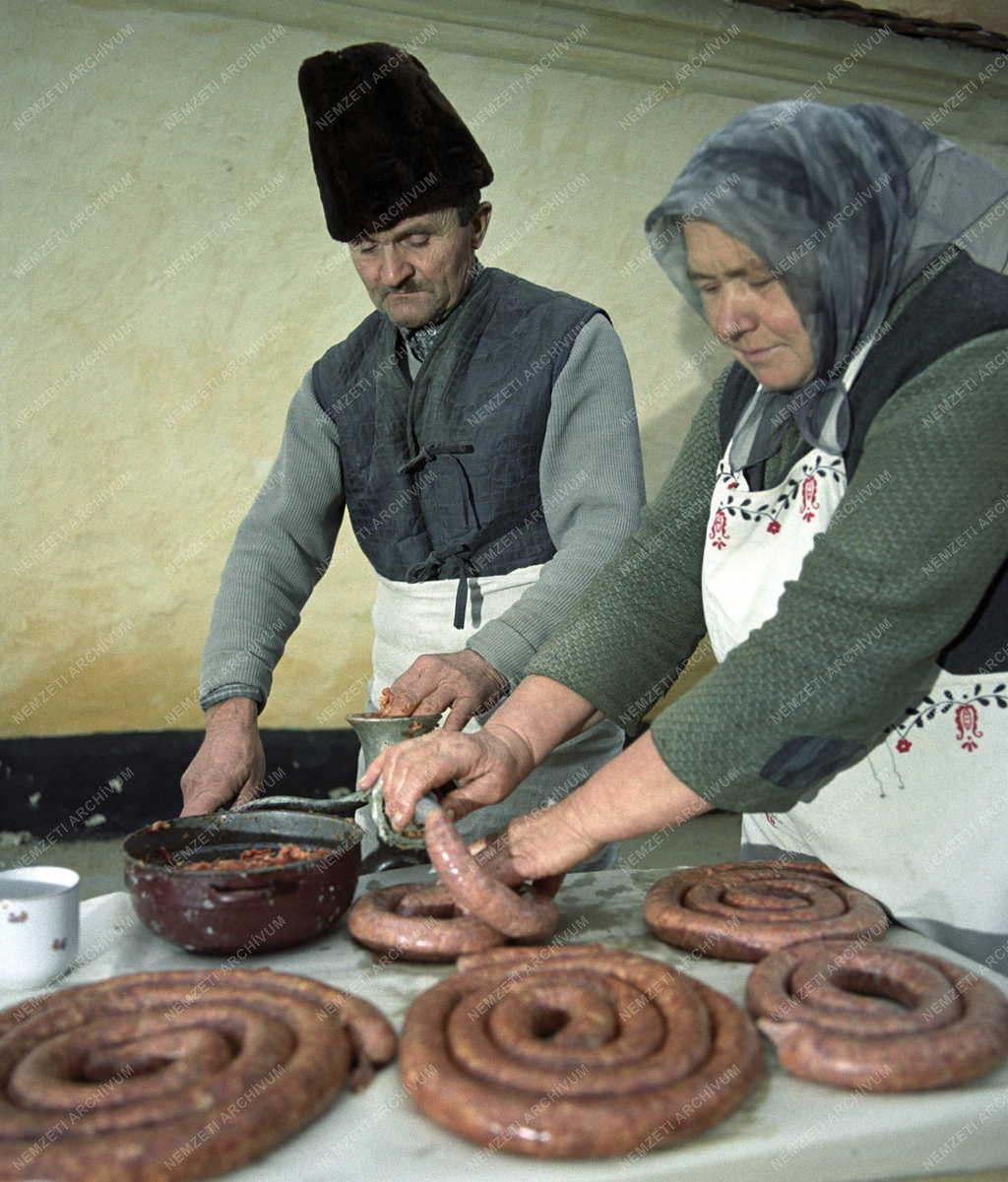Életkép - Disznóvágás