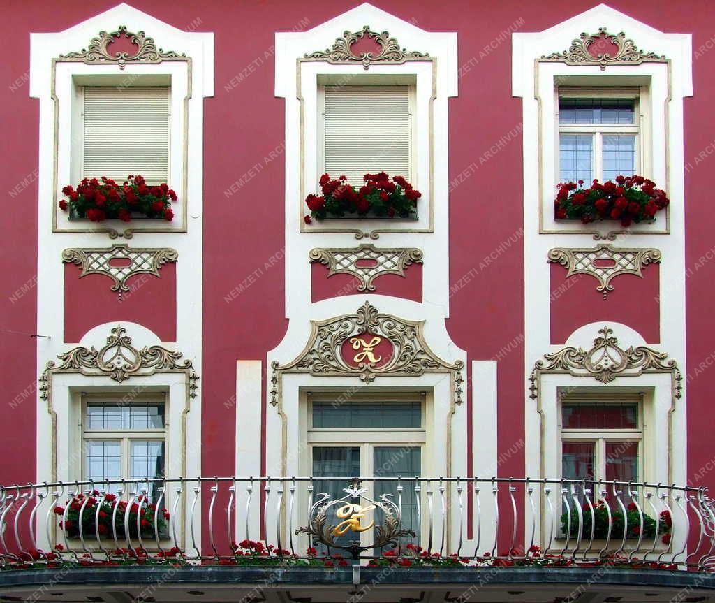 Épület - Bad Ischl - A híres Zauner cukrászda 