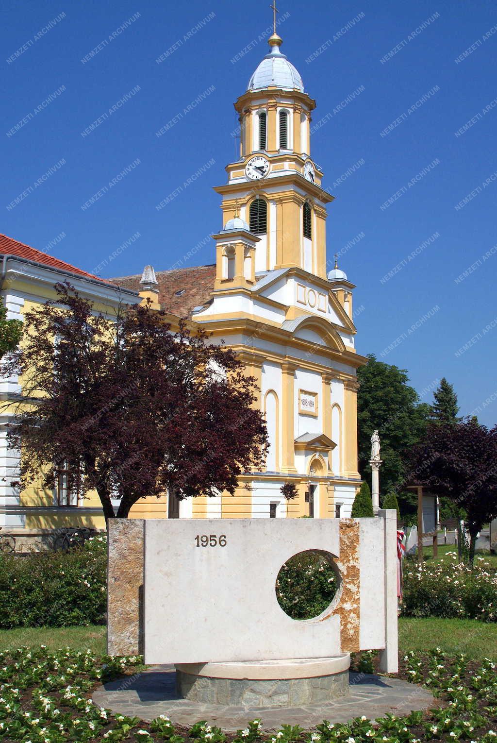 Emlékmű - Kapuvár - 1956-os emlékmű